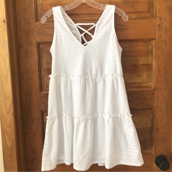 Stitch and Pine/ NWT/  White Lace Summer Dress / Size S - Picture 1 of 9